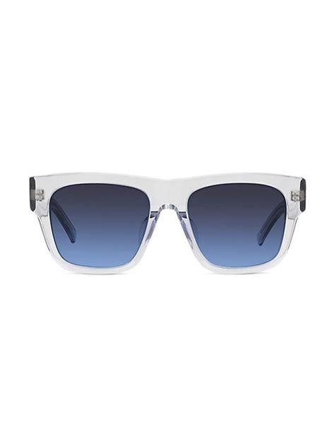 givenchy 52mm square sunglasses|Givenchy large modern sunglasses.